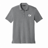 TravisMathew Coto Performance Polo — Grey, front view