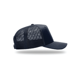 Richardson 112 | Embroidered — Navy, side view