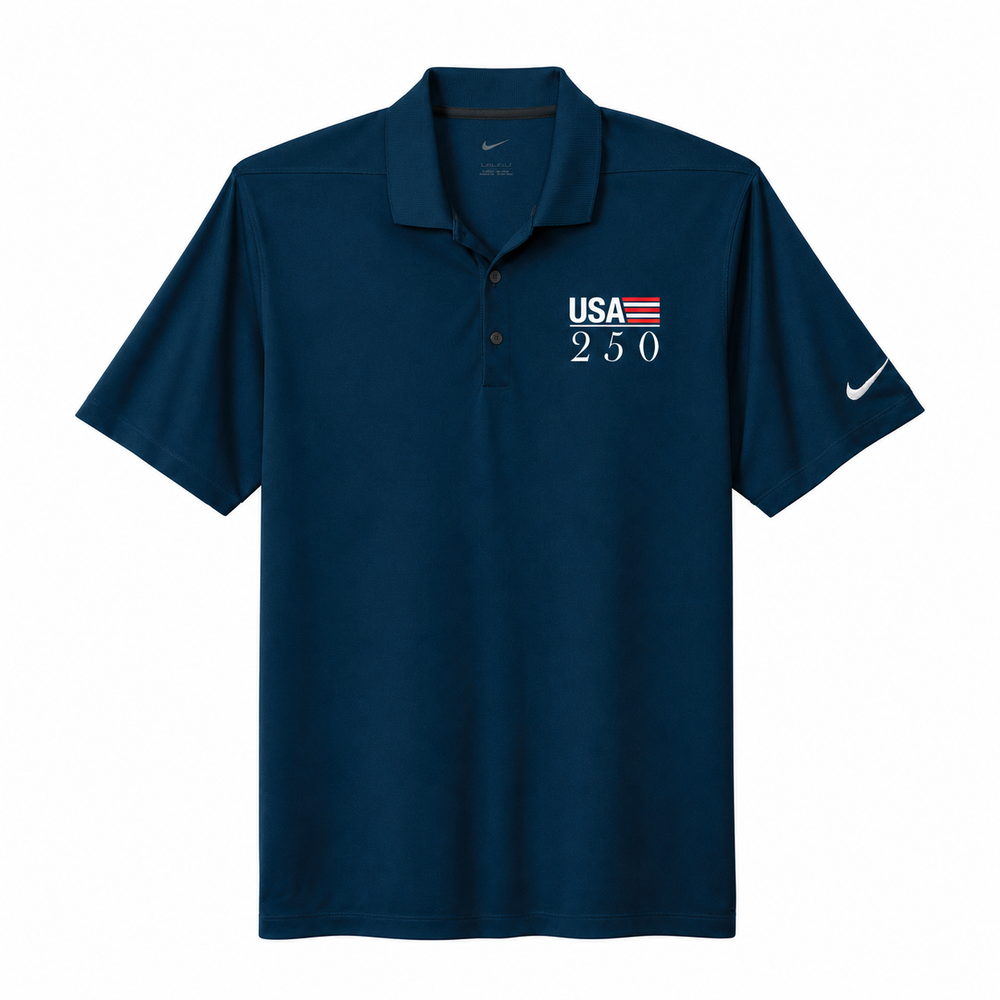 Nike Dri-FIT Micro Pique 2.0 Polo — Navy, front view