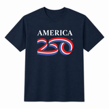 Every Day Tee — True Navy, front view