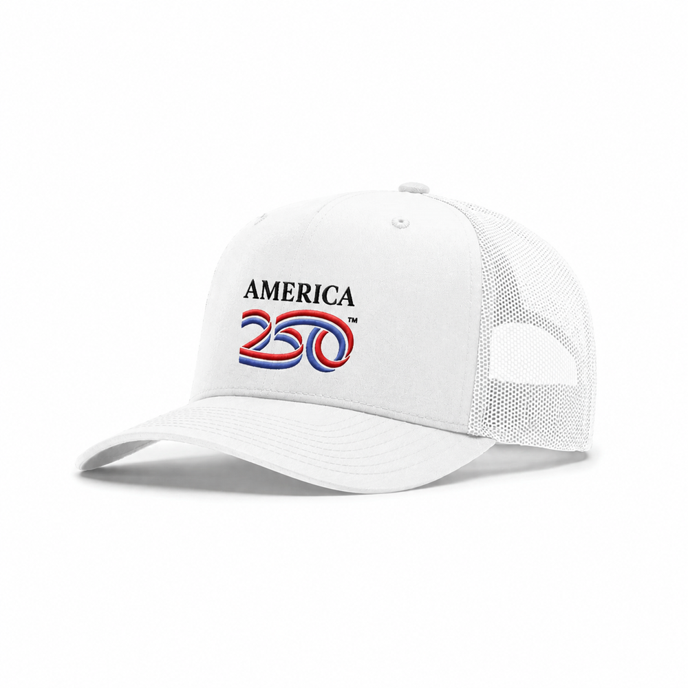Richardson 112 | Embroidered — White, front view