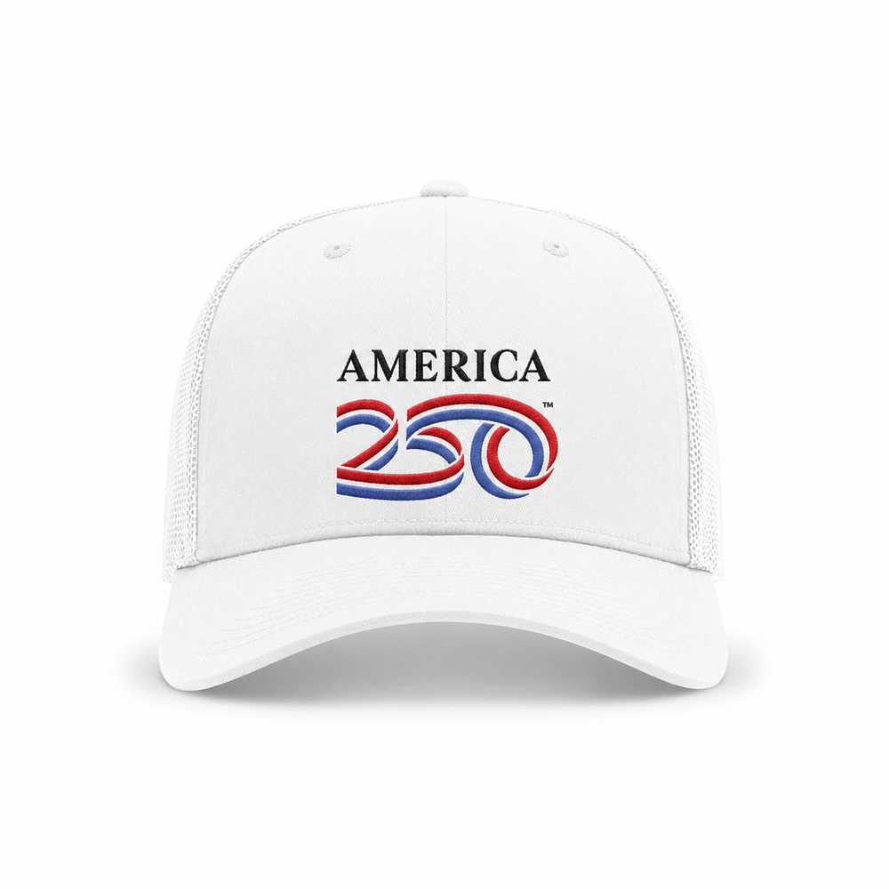 Richardson 112 | Embroidered — White, front view