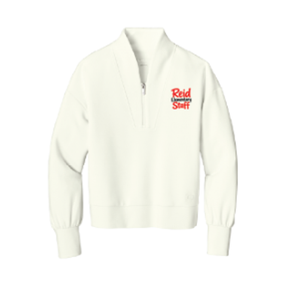 LOG861 — Opal White — original Reid Staff logo and individual garment view