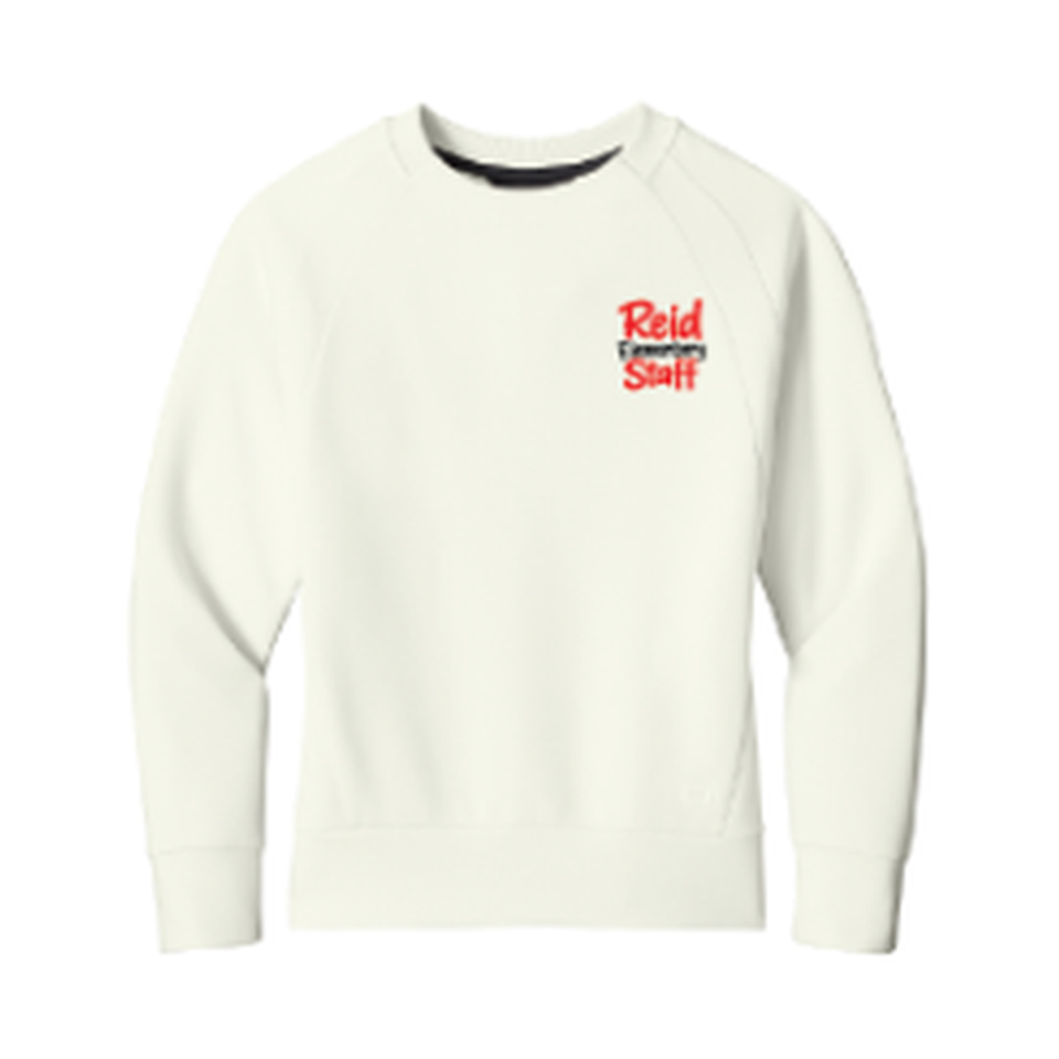 LOG863 — Opal White — original Reid Staff logo and individual garment view